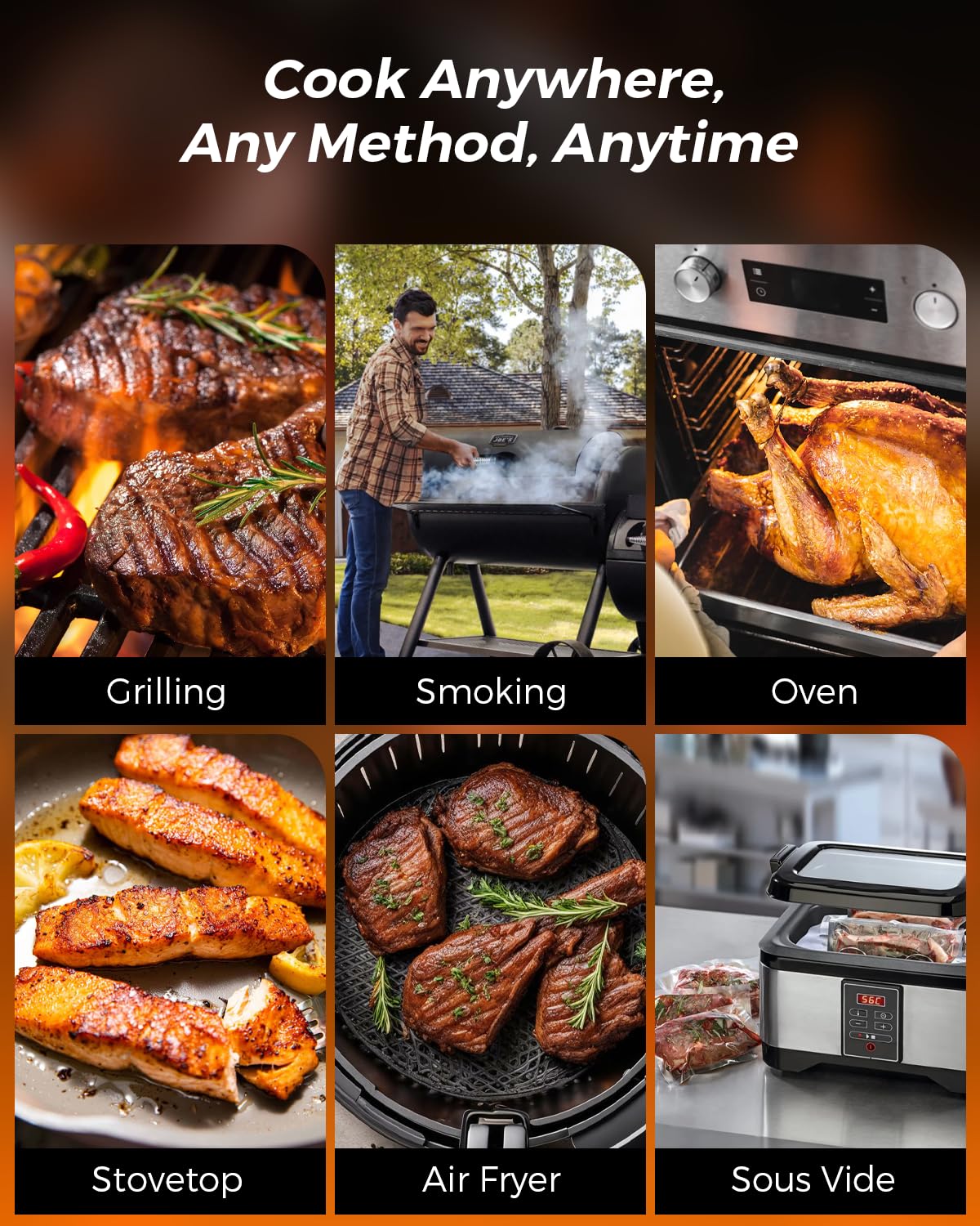 Alfolive kitchen and grill use-case setup for precise control.