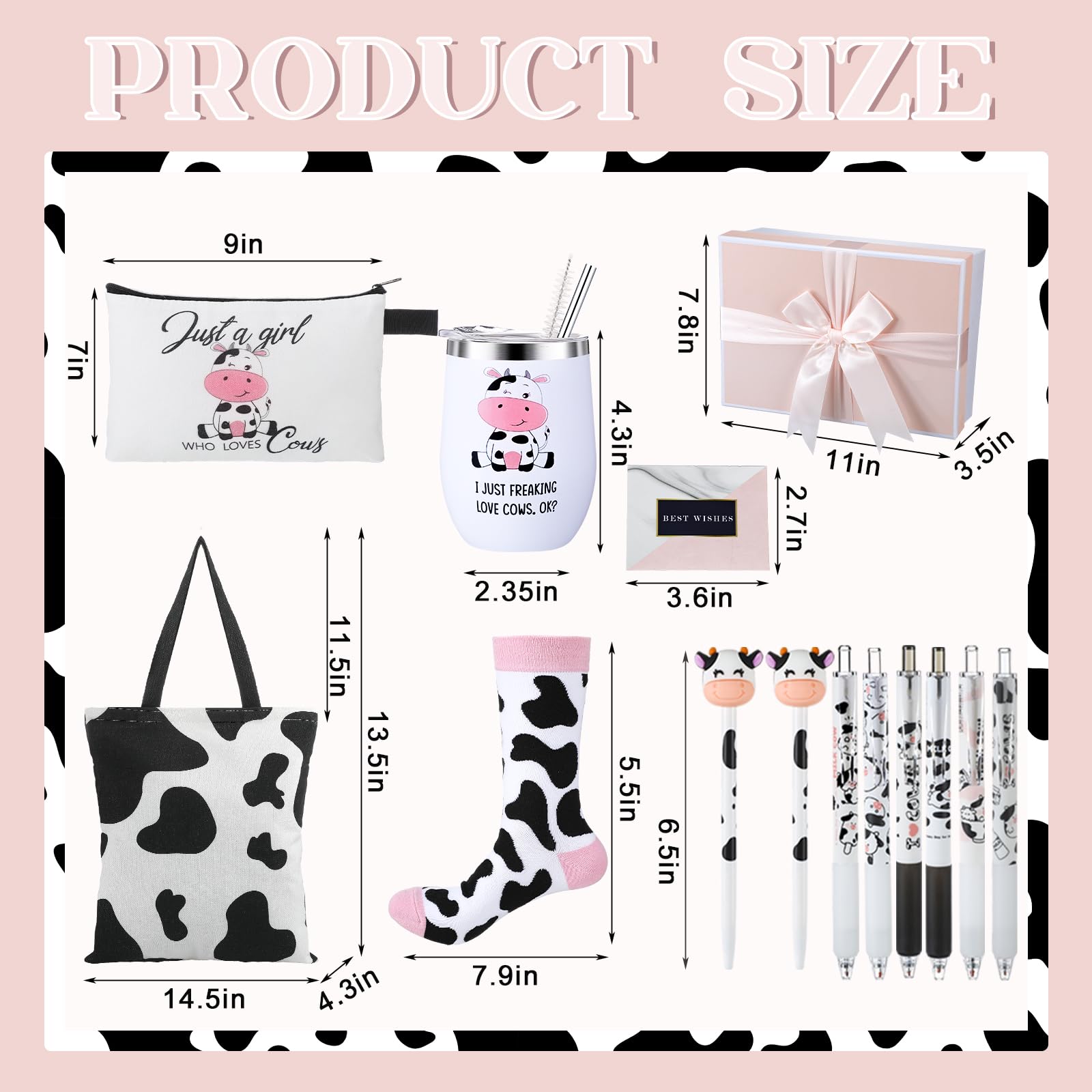 Aliceset cow-print cosmetic bag: organized makeup storage on the go.