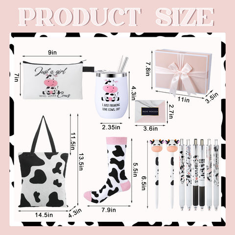 Aliceset cow-print cosmetic bag: organized makeup storage on the go.