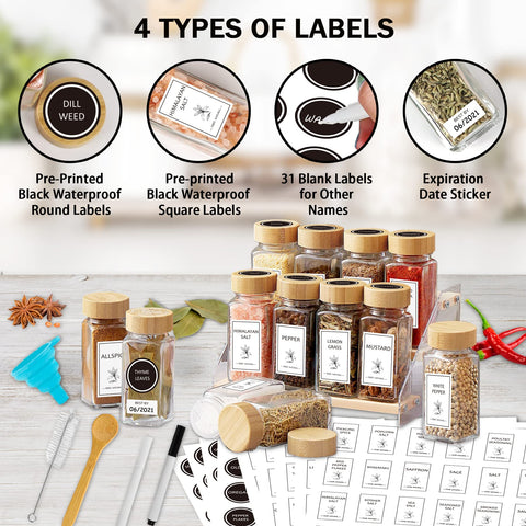 Aliggbent 351 labels simplify spice labeling and customization
