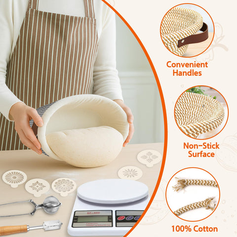 Aliggbent kitchen scale for precise dough measurements