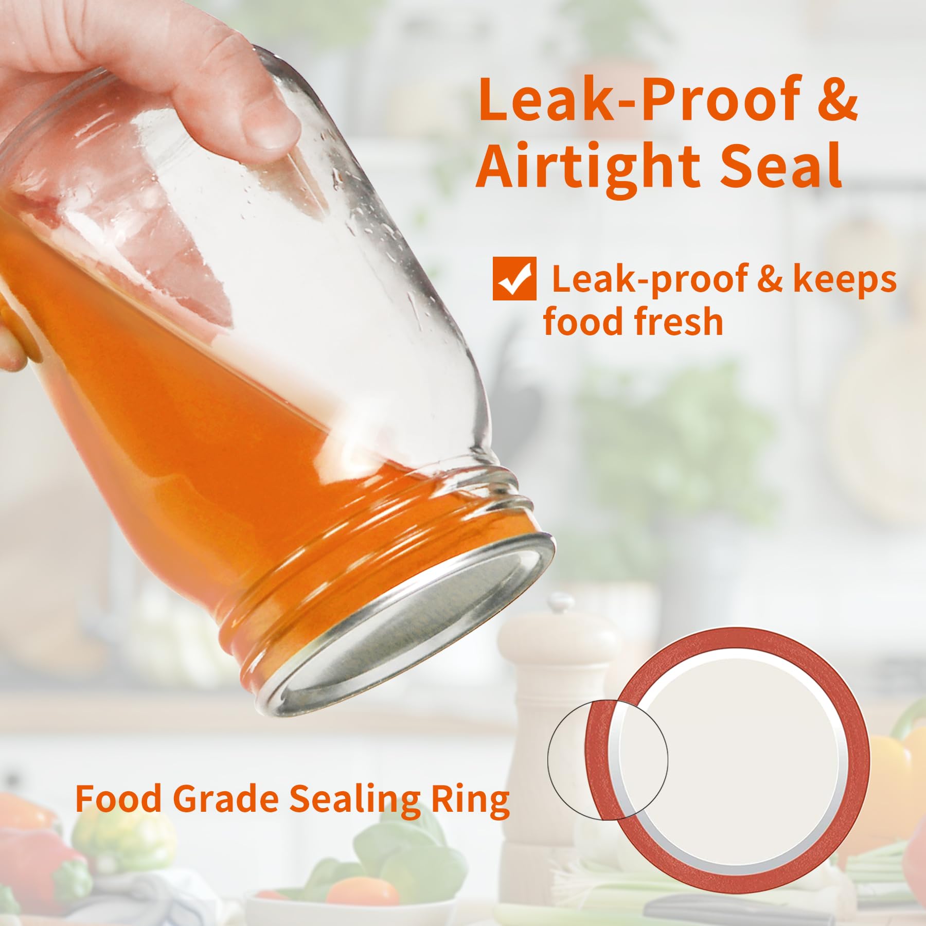 Rustproof tinplate finish on Aliggbent lids supports reuse and long storage life.