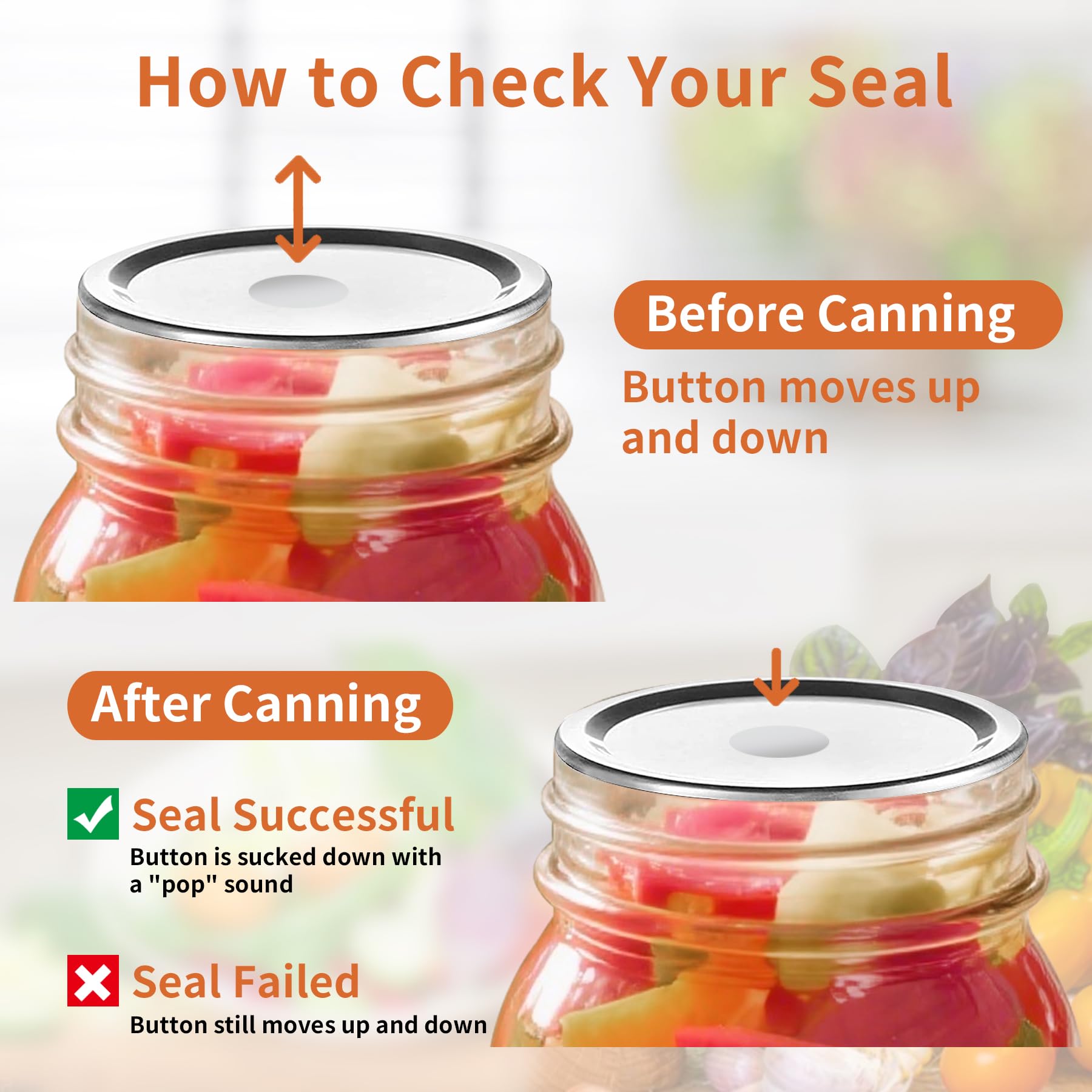 Aliggbent versatile lids for jars and crafts enabling kitchen and DIY projects.