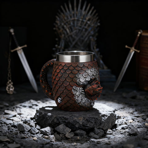 alikiki Dragon Egg Game Mug themed party décor and conversation starter.