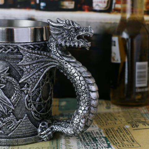 alikiki dragon mug on a D&D night scene highlighting versatility