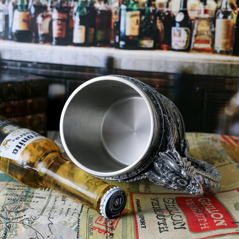 alikiki dragon mug rim detail highlights comfortable sipping edge