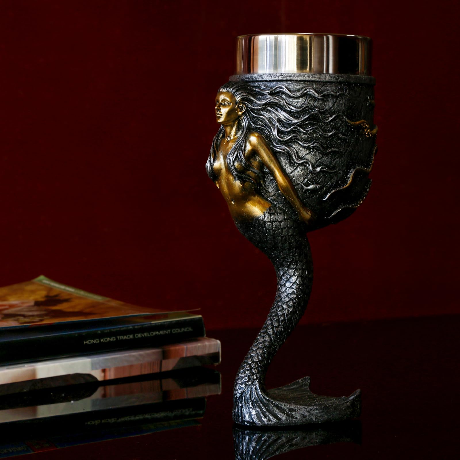 alikiki gift-ready mermaid octopus goblet ideal for mermaid lovers and fantasy fans