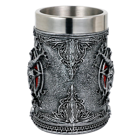 alikiki Medieval Baphomet Head Mug—21oz capacity for generous servings.