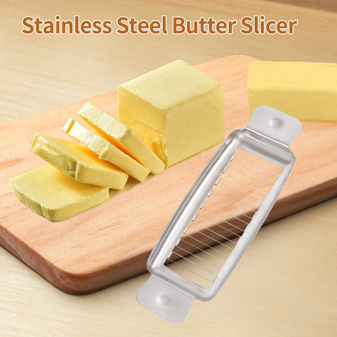 ALIKITCN butter slicer stores neatly with compact design.