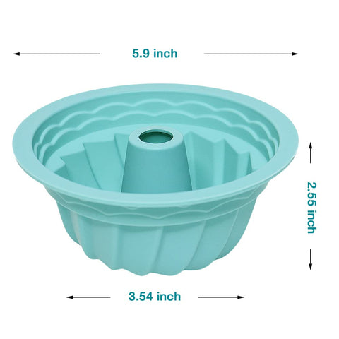 Alimat PluS easy-release silicone molds for quick dessert prep.