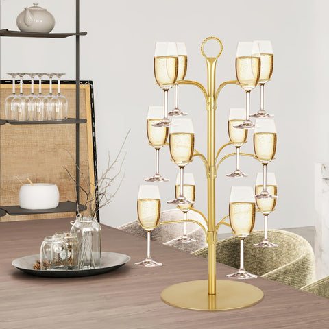ALIMOTA stand featuring rotating layers for easy access at parties.