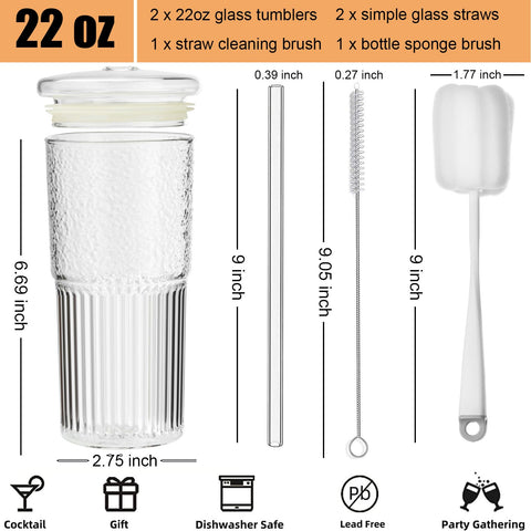 ALINK clear borosilicate glass material for pristine taste and durable daily use.