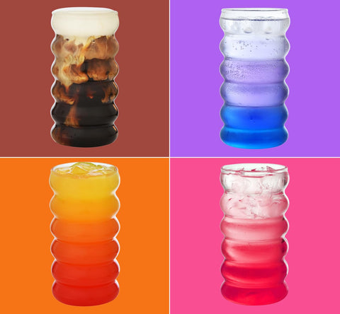 ALINK 16 oz cups with cleaning brush included for easy care.