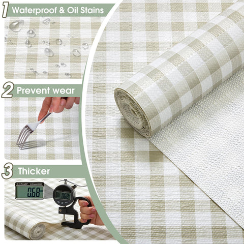 ALIUNI edge-curl proof liner maintains neat finishes on any surface