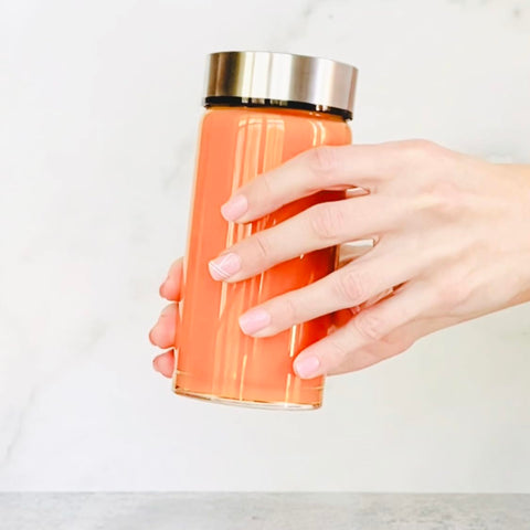 All About Juicing borosilicate glass ensures pure flavor with no odor transfer