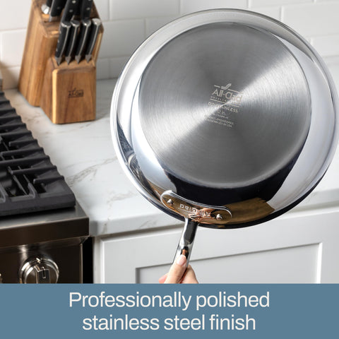All-Clad D3 proudly crafted in the USA for durability.