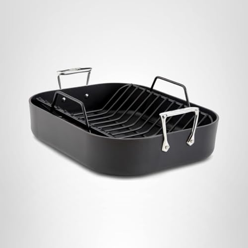 All-Clad dishwasher-safe roaster for quick cleanup after meals.