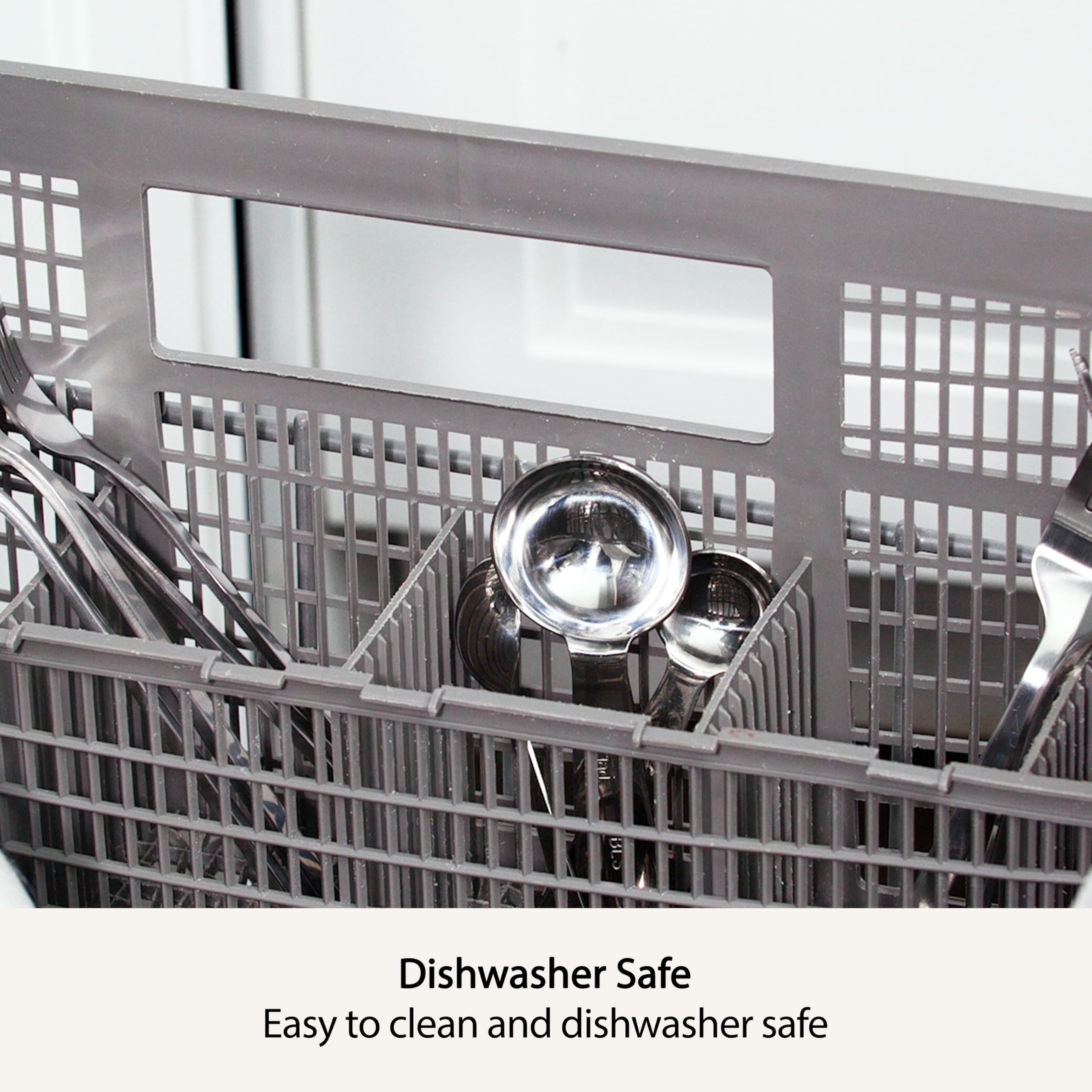All-Clad dishwasher-safe spoons for easy cleanup and maintenance