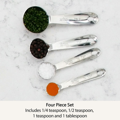 All-Clad teaspoon measuring spoon with engraved markings for easy readings