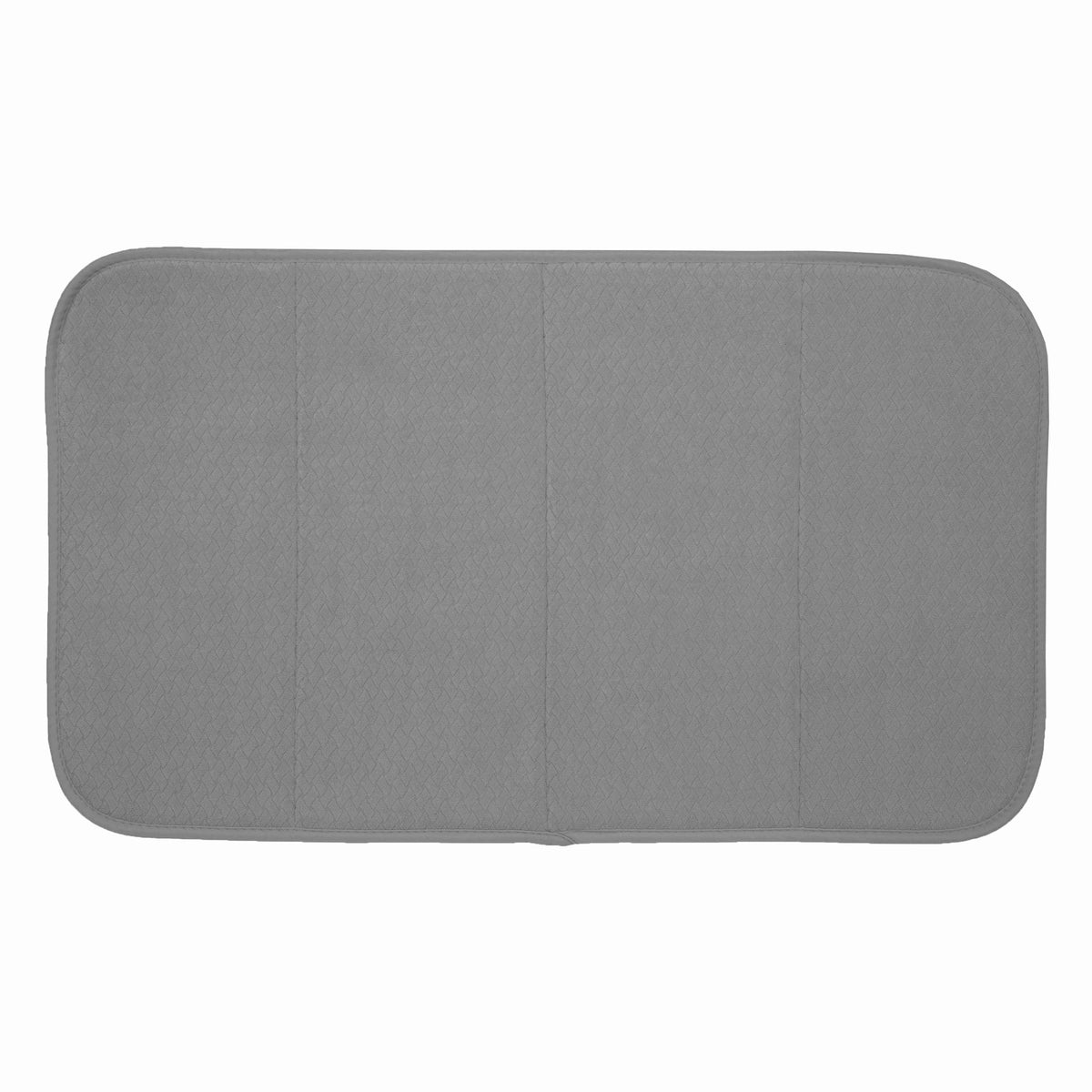 All-Clad premium reversible dish drying mat pewter, spacious 16x28 for drying multiple dishes.