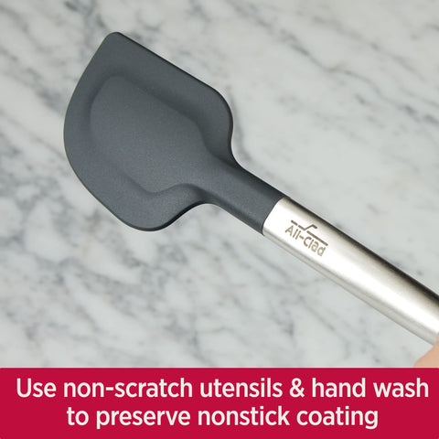 All-Clad Pro-Release muffin pan dishwasher safe for simple cleanup.