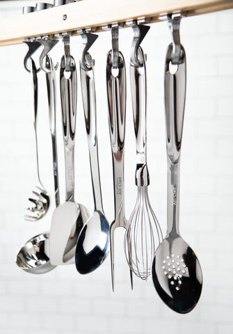 All-Clad slotted turner 18/10 stainless steel for durable kitchen tool