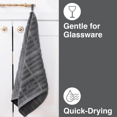 All-Clad Solid Kitchen Towels two-pack convenience for everyday kitchen tasks.