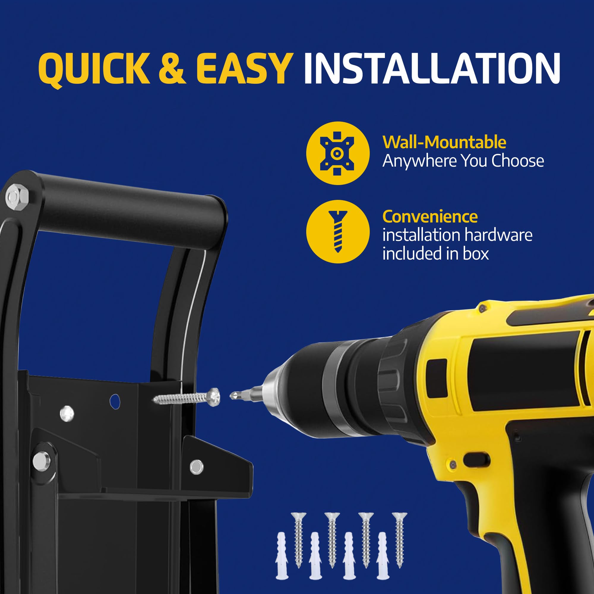 Allay easy-installation kit enables DIY wall mounting