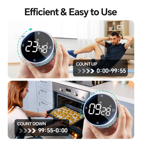 Energy-saving sleep mode preserves battery life when idle