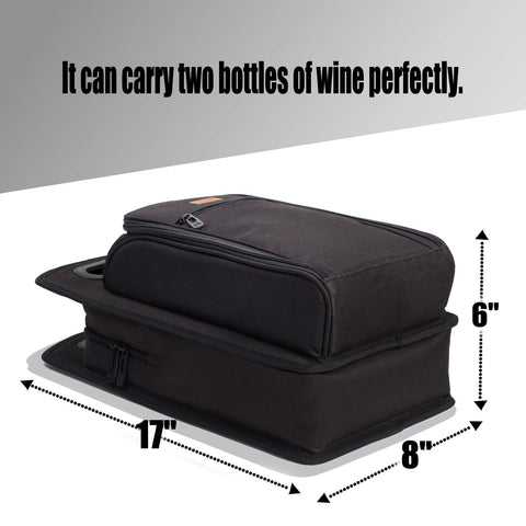 ALLCAMP gift-ready black design makes a thoughtful present for wine lovers