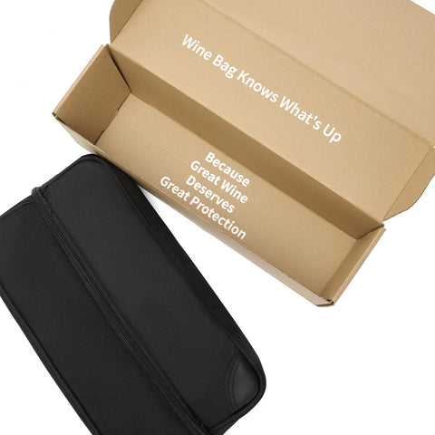 ALLCAMP Wine Bag includes two plastic wine glasses for on-the-go tasting