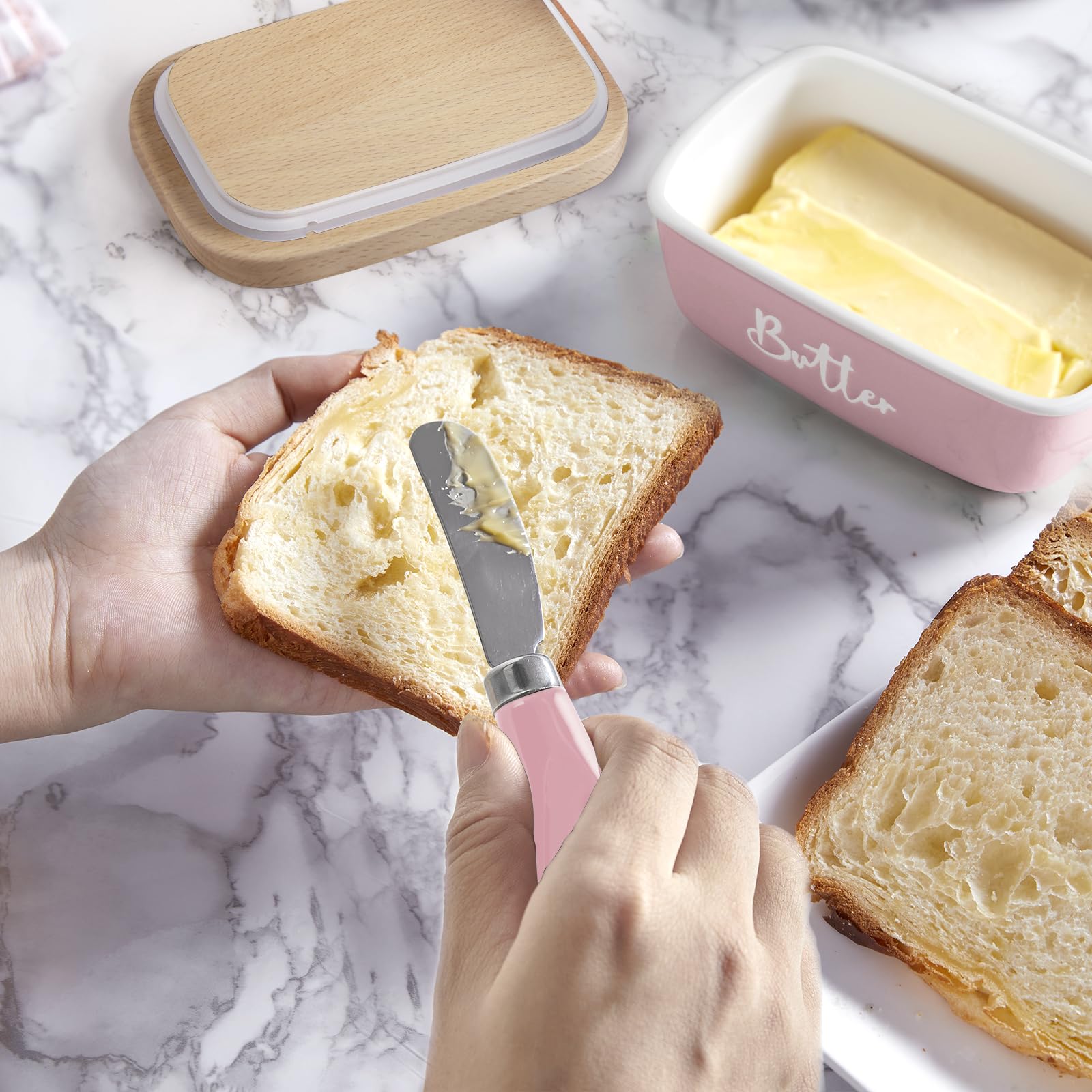 ALELION dishwasher-safe ceramic base simplifies cleanup after meals.