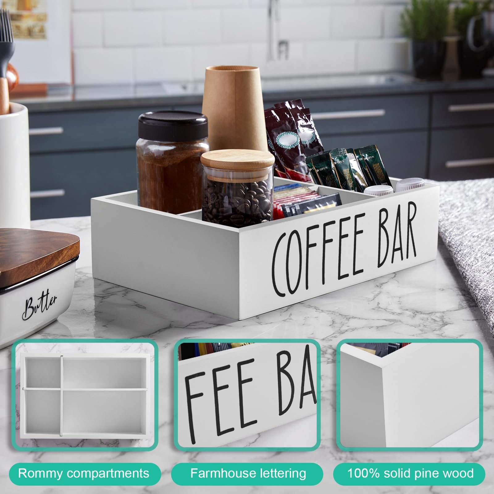 ALELION condiment and tea cup area helps streamline service in busy spaces