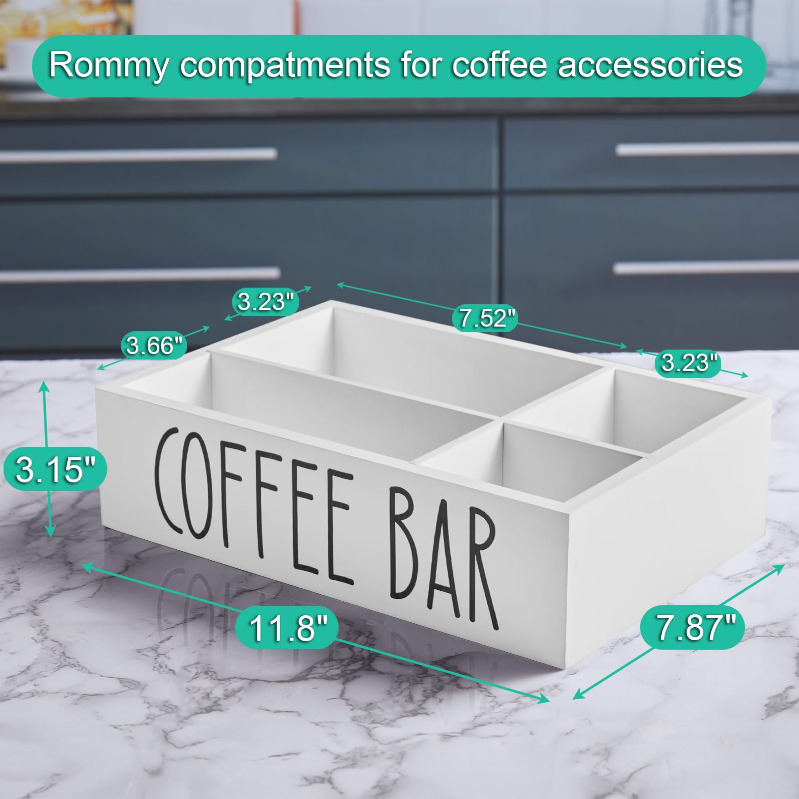 ALELION versatile countertop storage fits cafes, offices, or break rooms