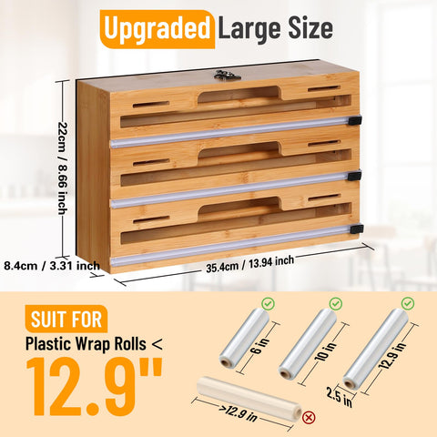 Allinside versatile mounting options include fridge attachment, tabletop use, or drawer placement.