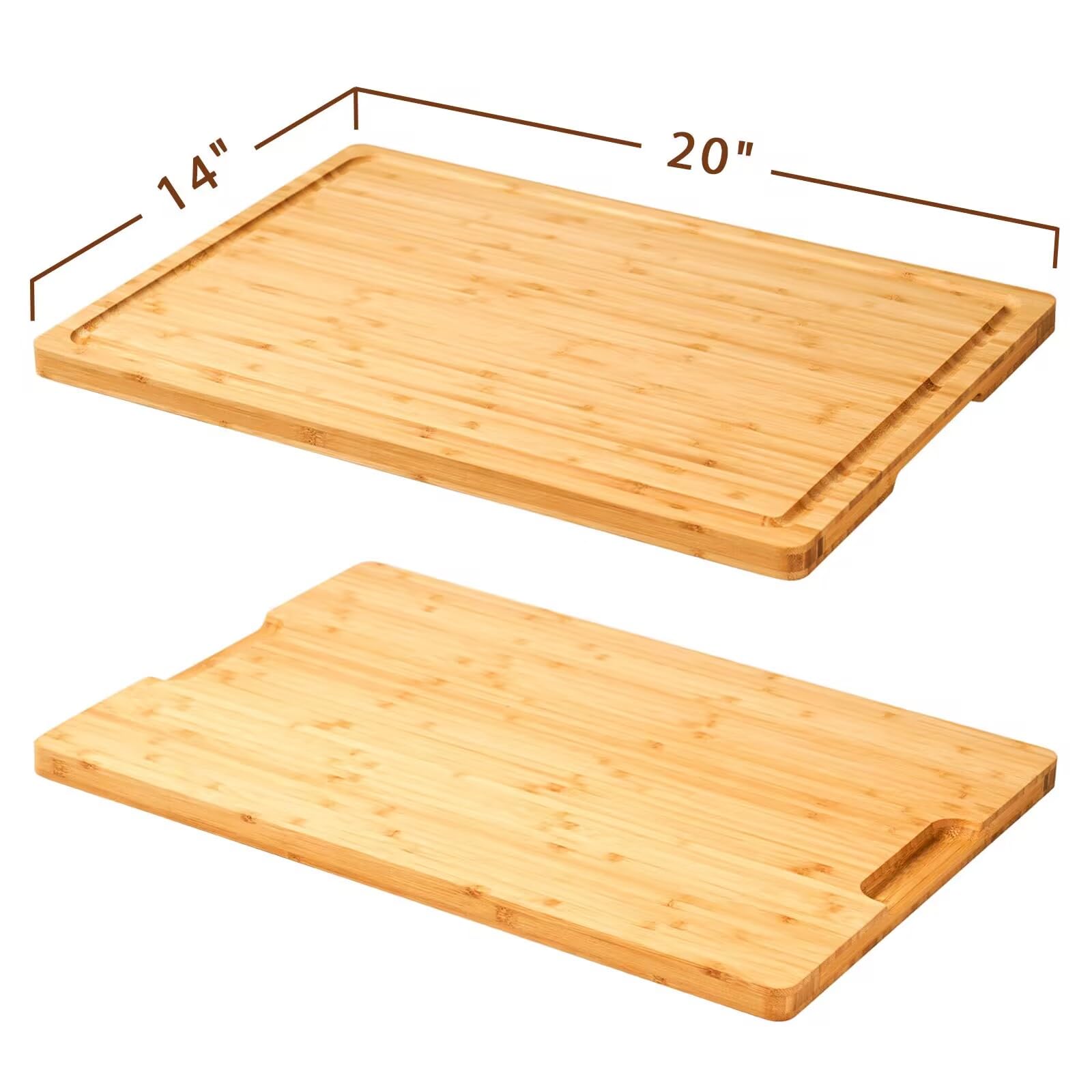 Allsum XL bamboo charcuterie board for entertaining cheese.
