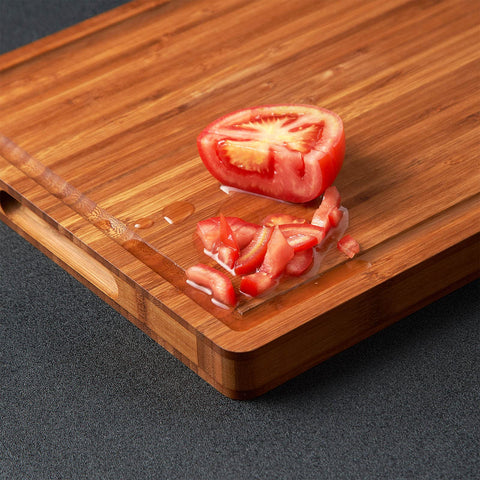 Allsum XL bamboo board easy to clean by hand after use