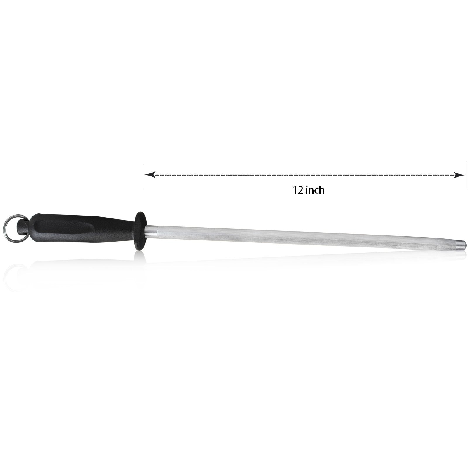 ALLWIN-HOUSEWARE W ergonomic polypropylene handle for secure grip during sharpening.