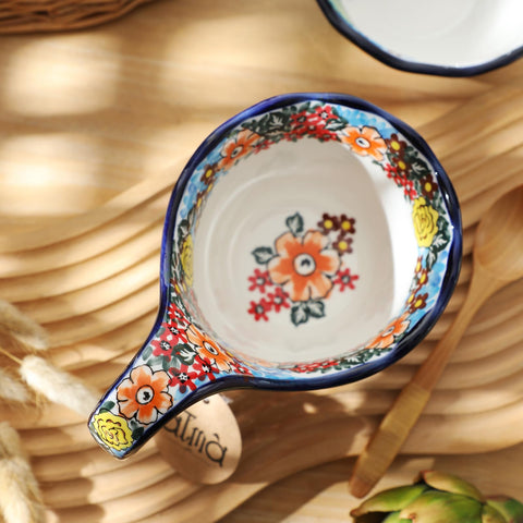 ALMA ceramic bowl with 18.6oz capacity perfect for cereal soups or ice cream