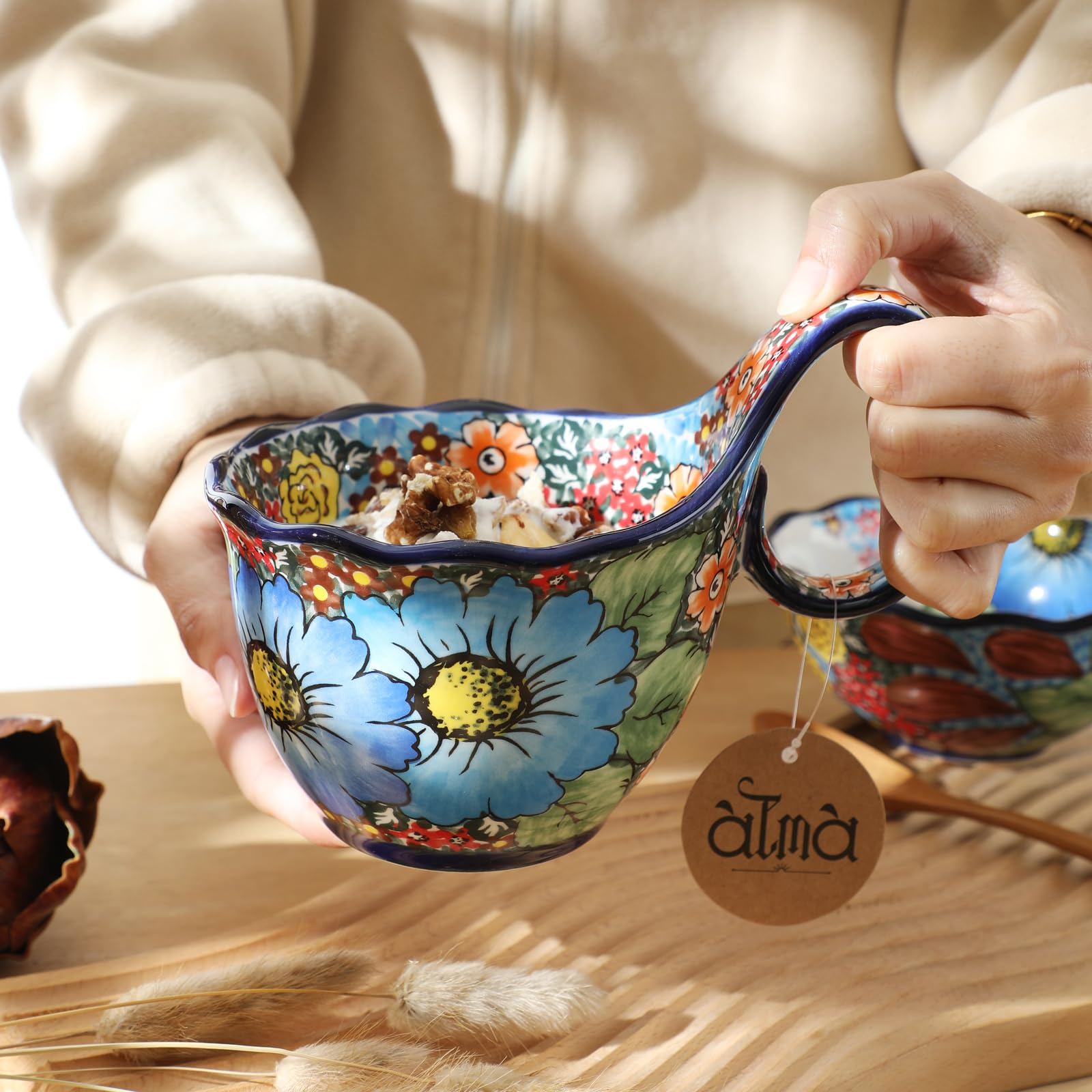 ALMA microwave-safe bowl for quick reheats and even heating