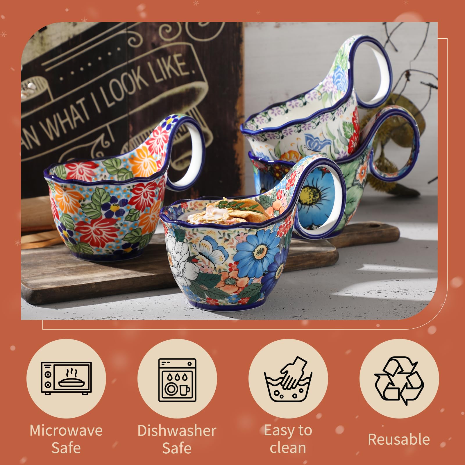 ALMA multi-use ceramic bowl suitable for snacks and desserts