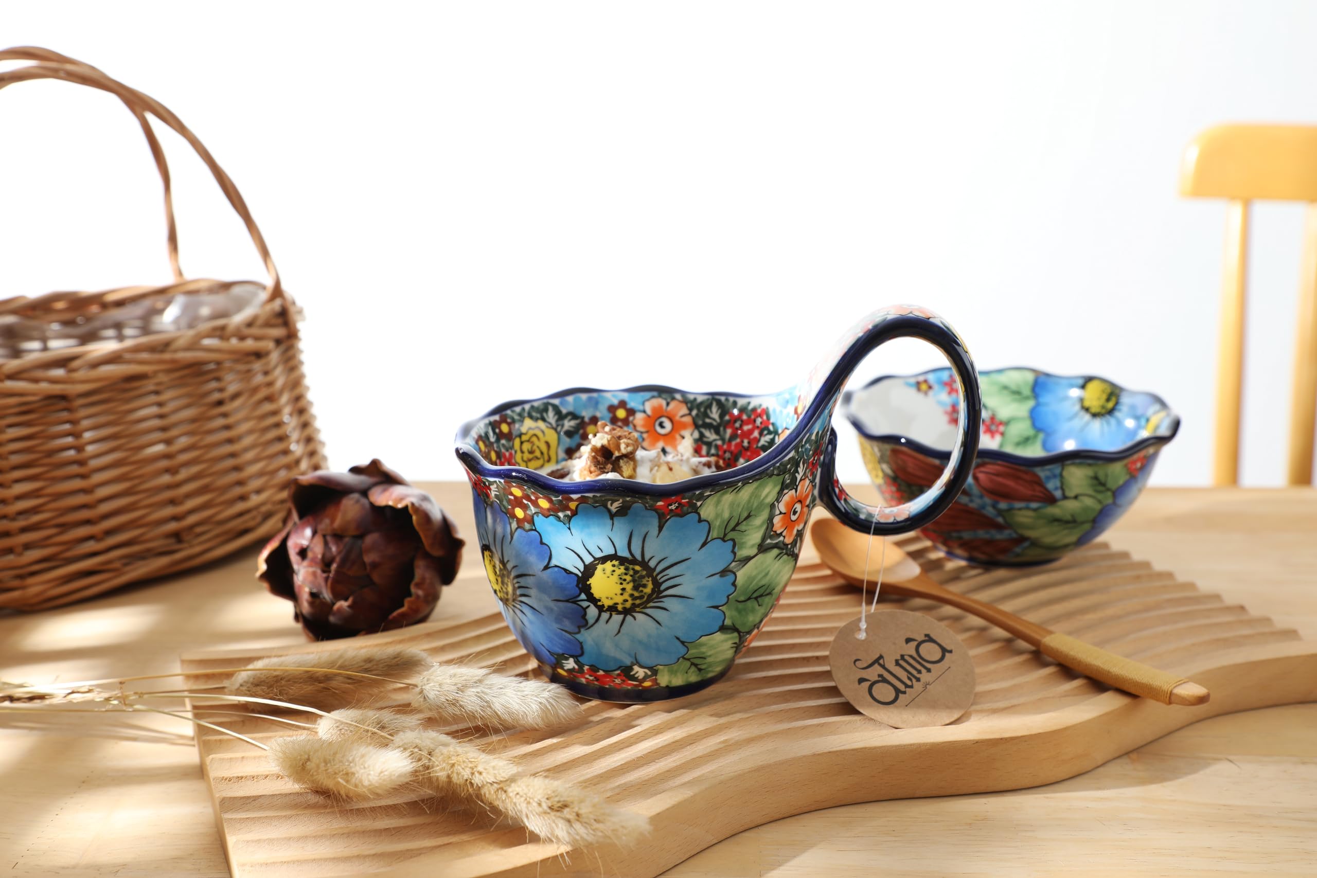 ALMA multi-use bowl serves fruits nuts desserts or small snacks