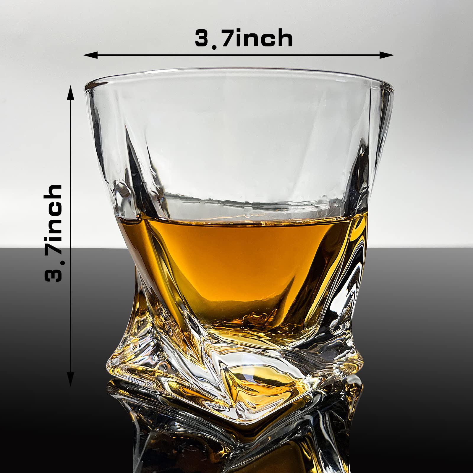 Almagic ice-ball-ready 11oz glass for perfect whiskey presentations.