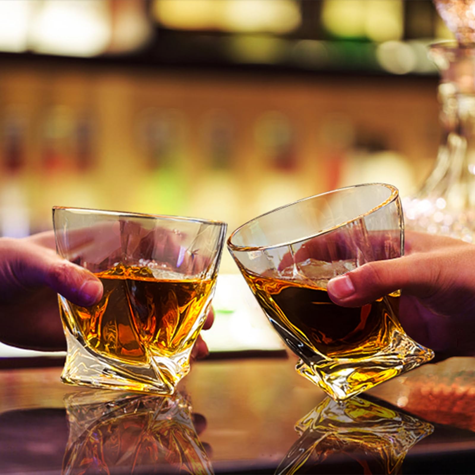 Almagic versatile whiskey glasses suit bourbon, Irish whiskey, Scotch, and more