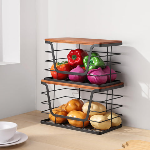 ALOCEO sturdy stainless steel with bamboo lid suits modern pantry decor.