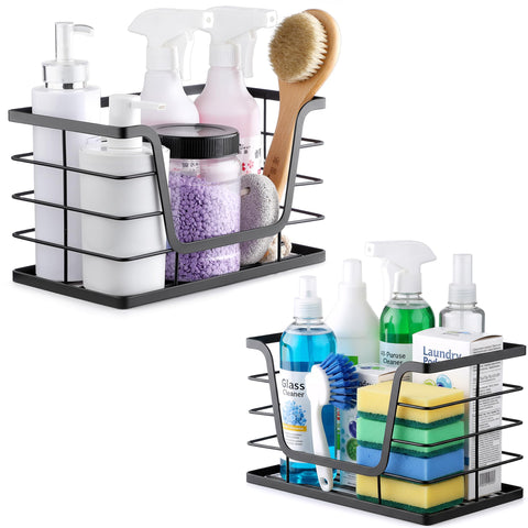 ALOCEO under-sink stackable unit maximizes vertical space in small rooms.