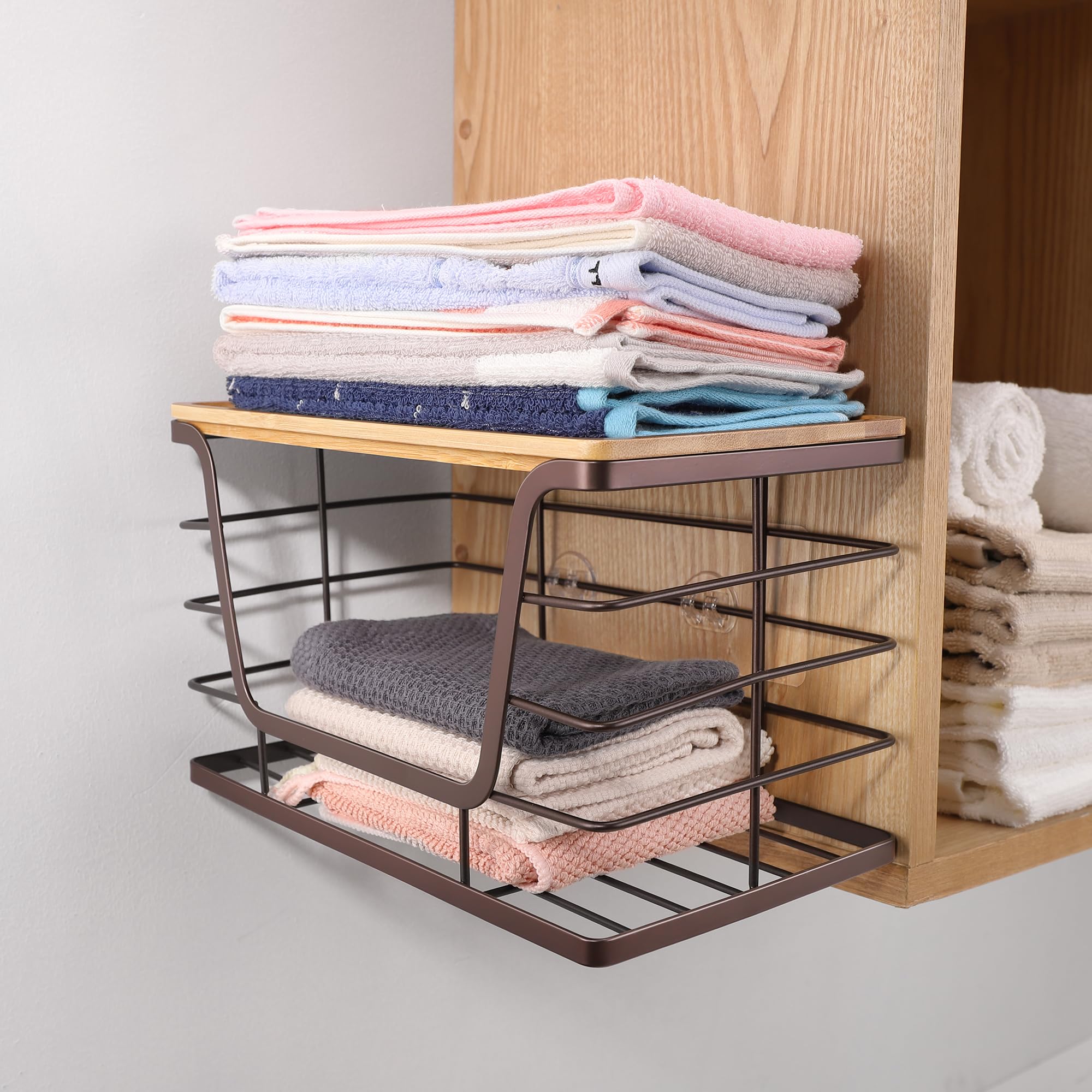 ALOCEO adhesive wall-mount option for tool-free installation.
