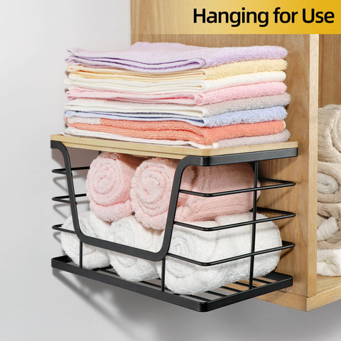 ALOCEO front-opening bin provides easy access to bags and items