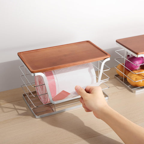 ALOCEO fruit and vegetable basket alternative keeps produce accessible