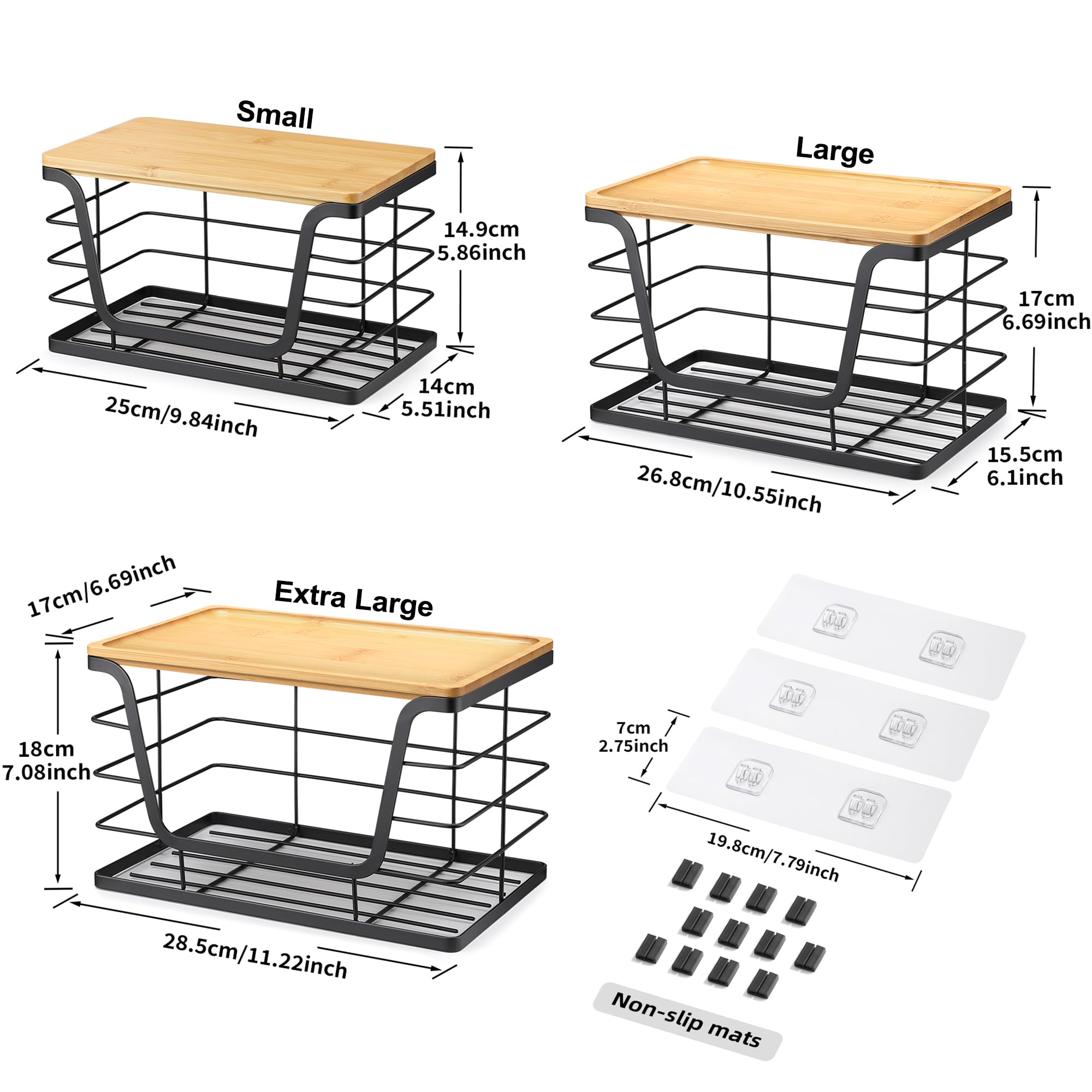 ALOCEO versatile storage for fruits vegetables snacks or bag rolls